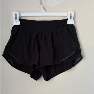lululemon athletica Black Athletic Shorts